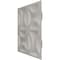 Ekena Millwork 19 5/8in. W x 19 5/8in. H York EnduraWall Decorative 3D Wall Panel Covers 2.67 Sq. Ft. WP20X20YOFCP - alternate 4